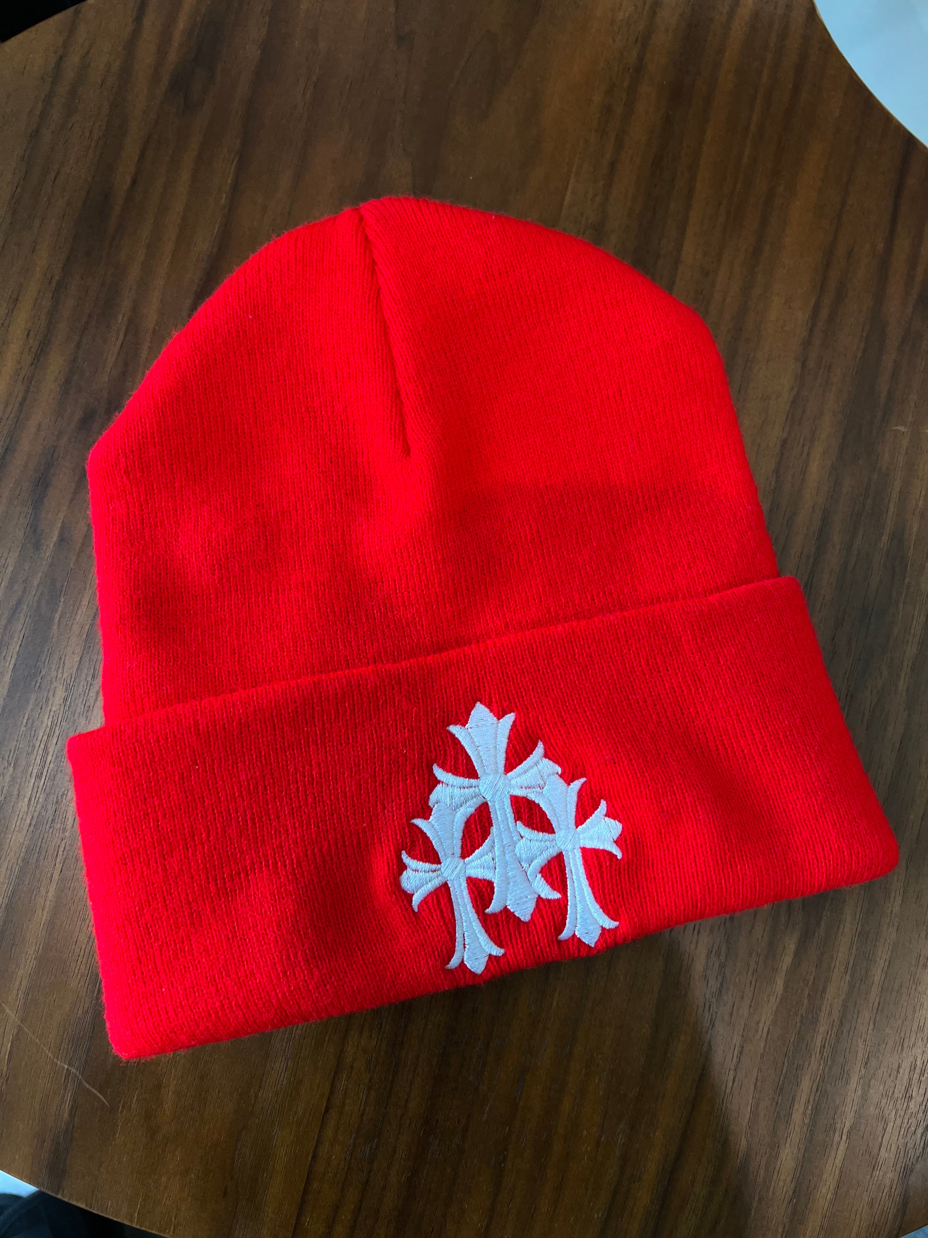 Chrome Hearts Triple Cross Beanie