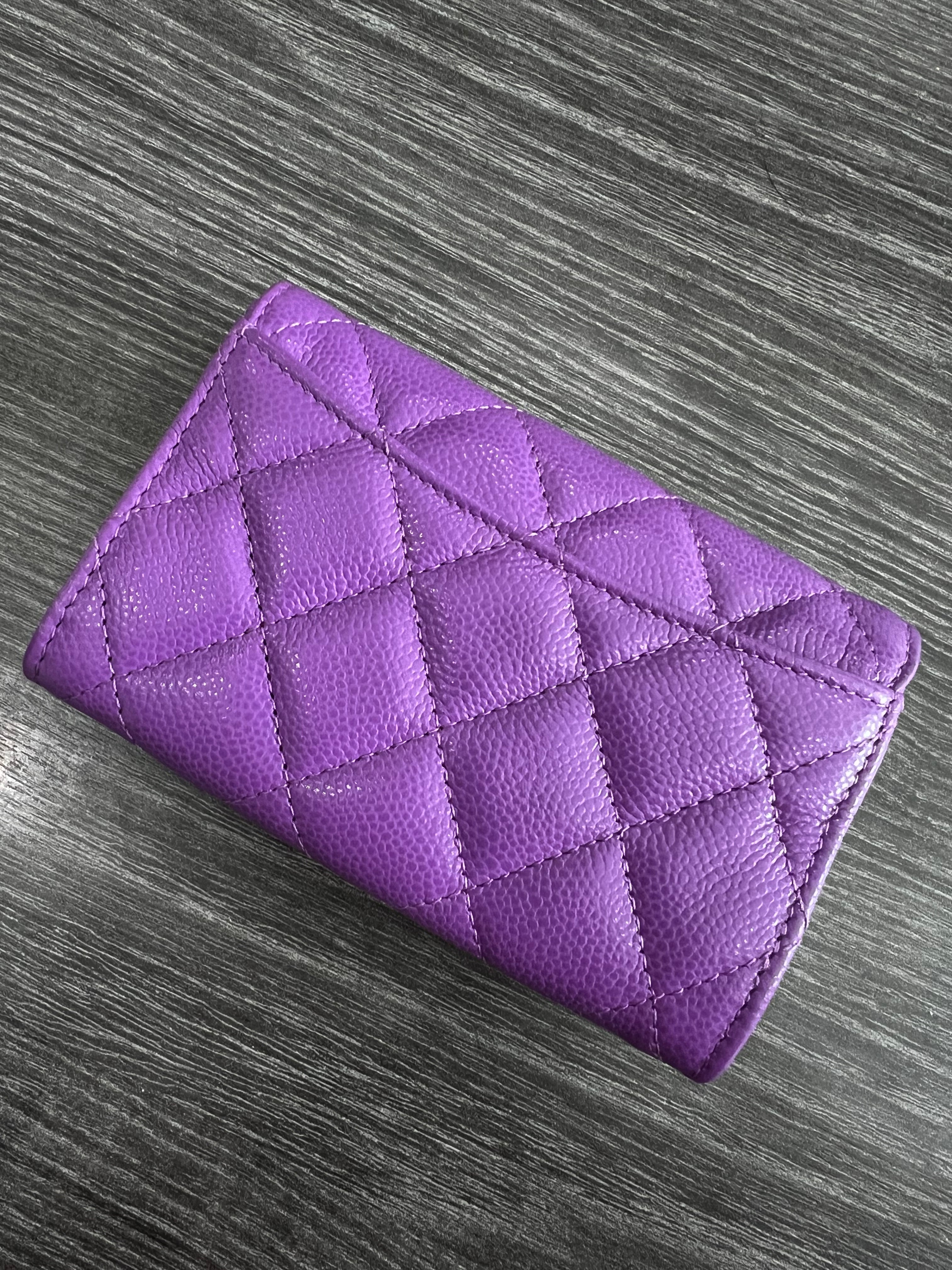 Chanel Caviar Quilted Card Holder