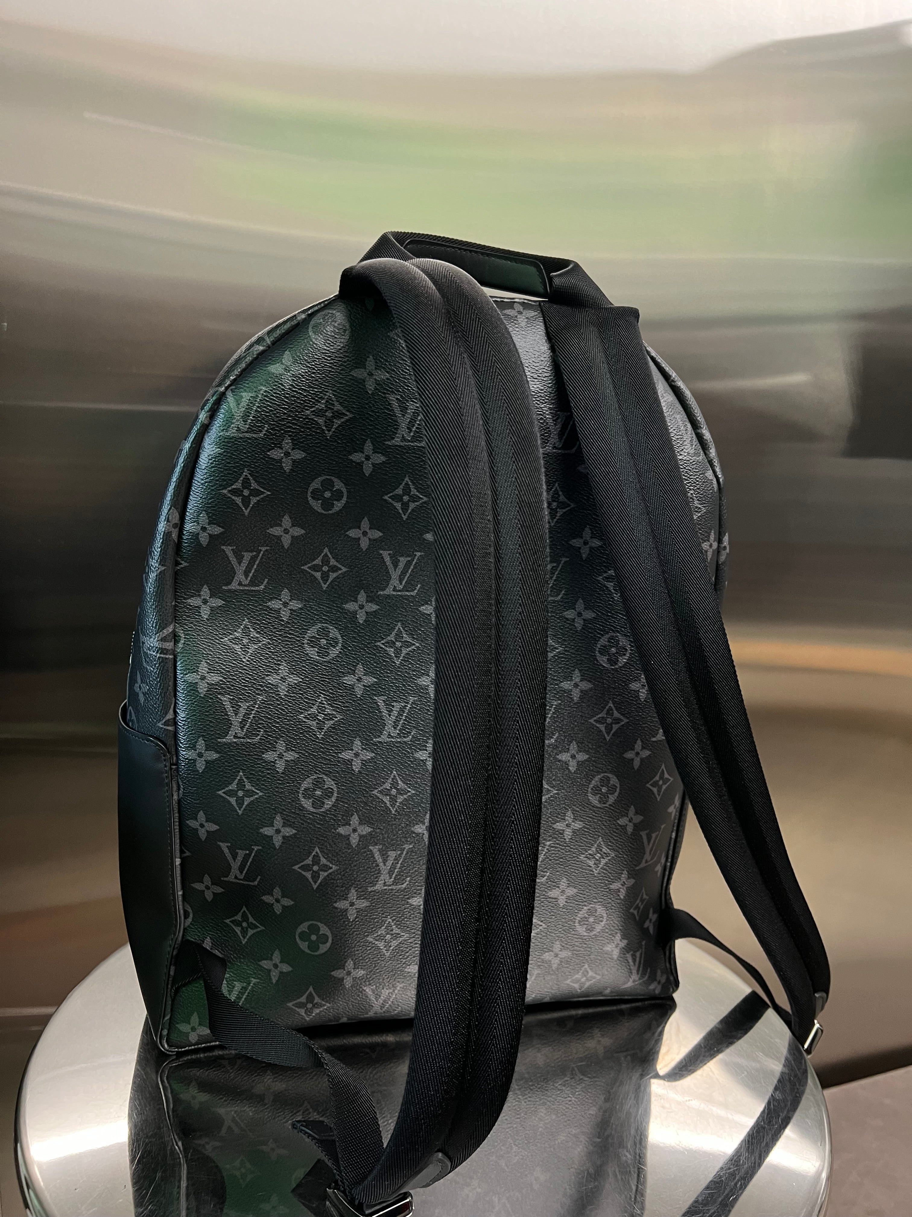 Louis Vuitton Discovery Backpack Monogram Eclipse Canvas