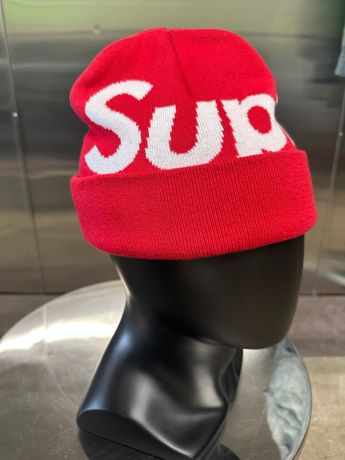 Supreme Big Logo Beanie