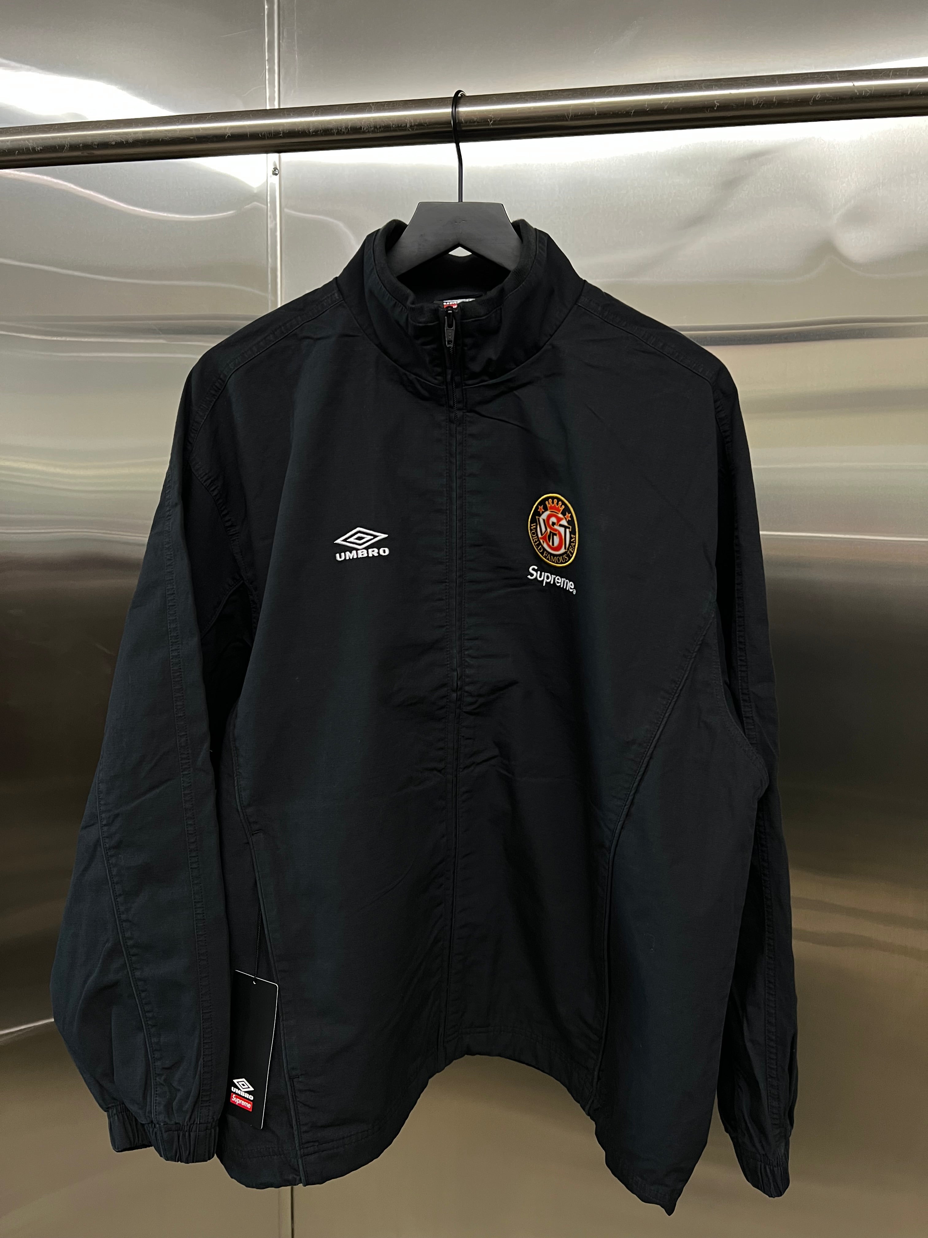 Supreme Umbro Cotton Ripstop Track jacket – 521 COLLECTIONS Supreme Umbro Cotton Ripstop Track jacket – 521 COLLECTIONS