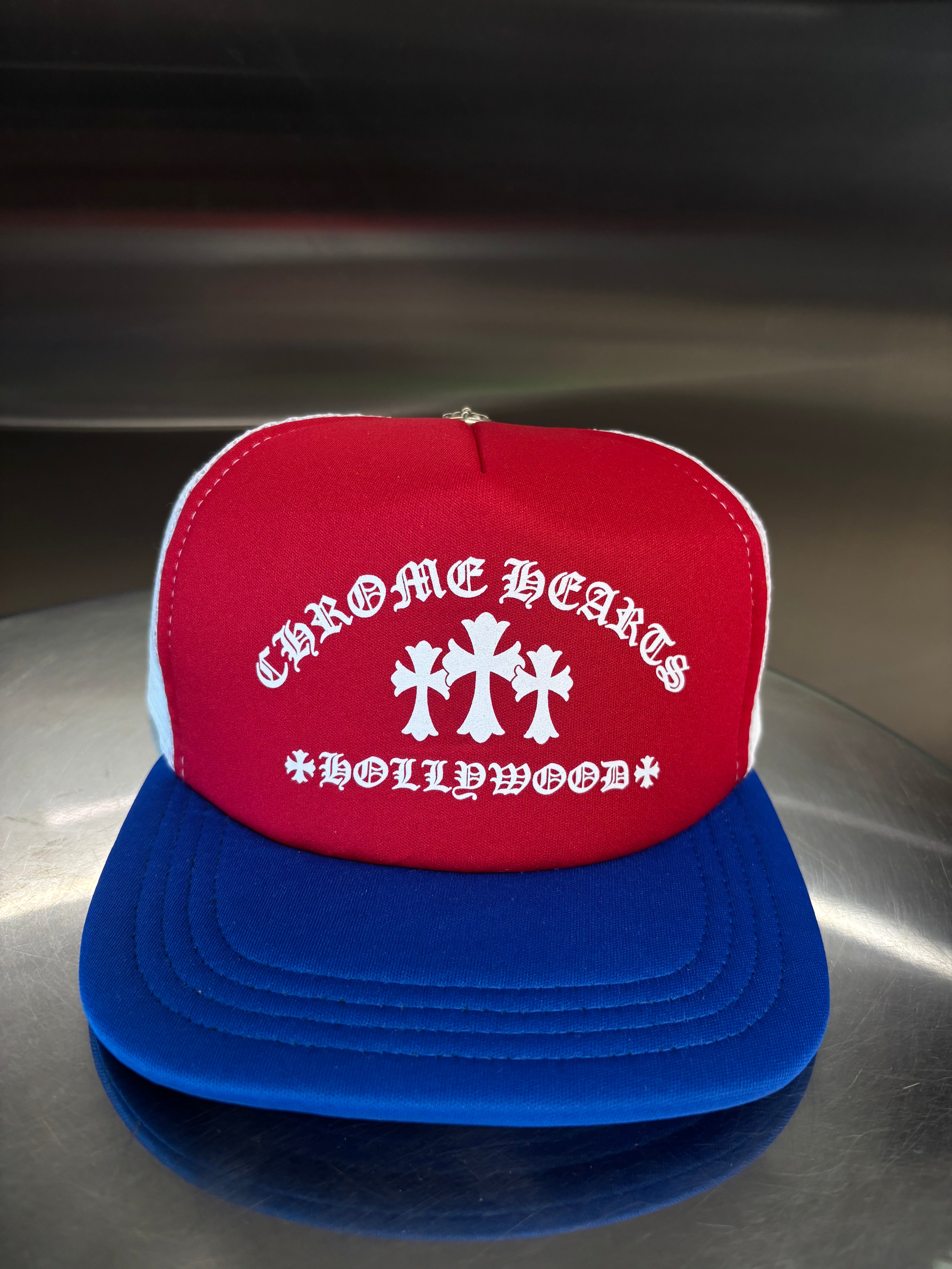 Chrome Hearts King taco “4th of July” Trucker hat