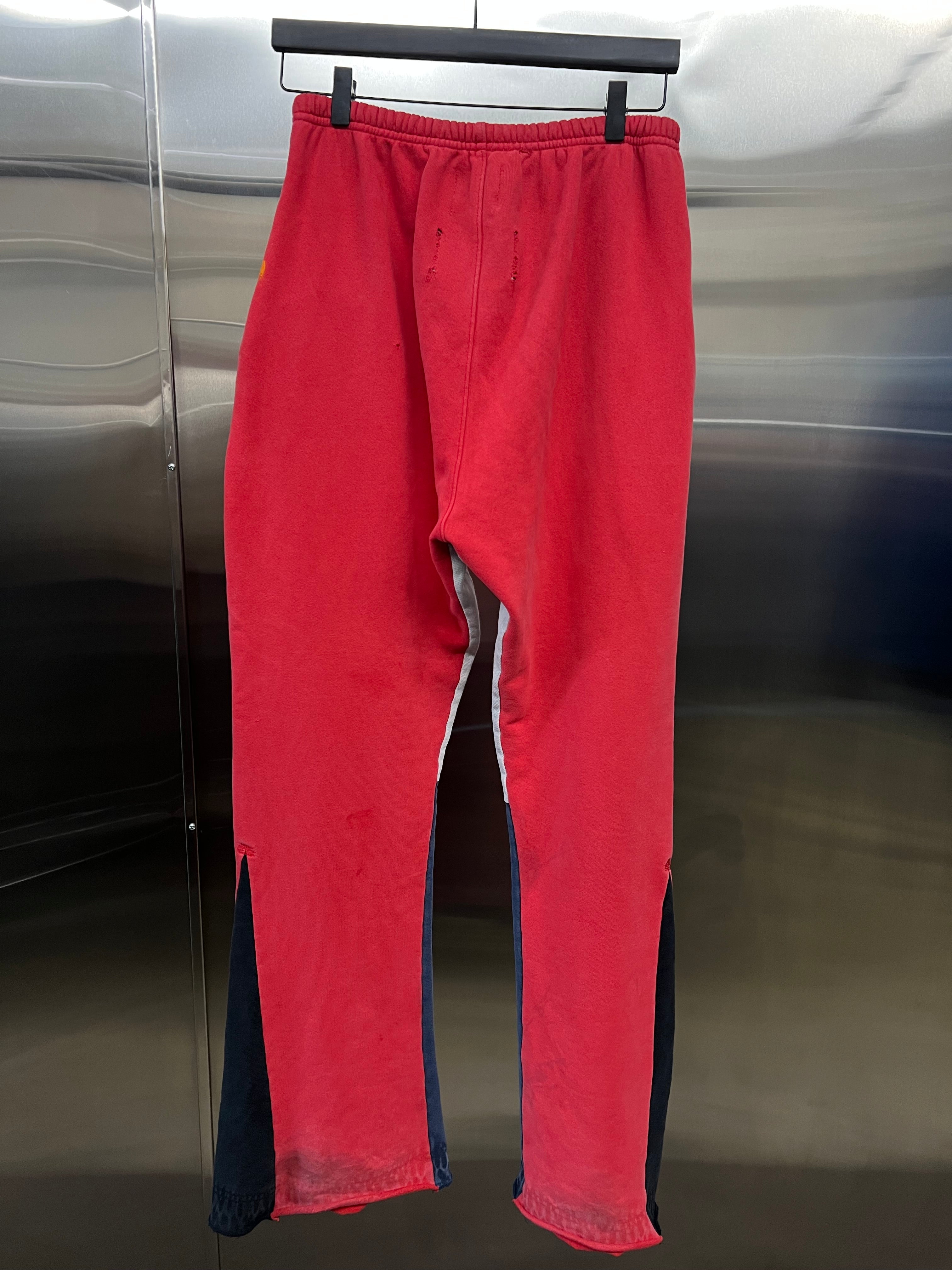 Gallery Dept Red Flare Sweatpants