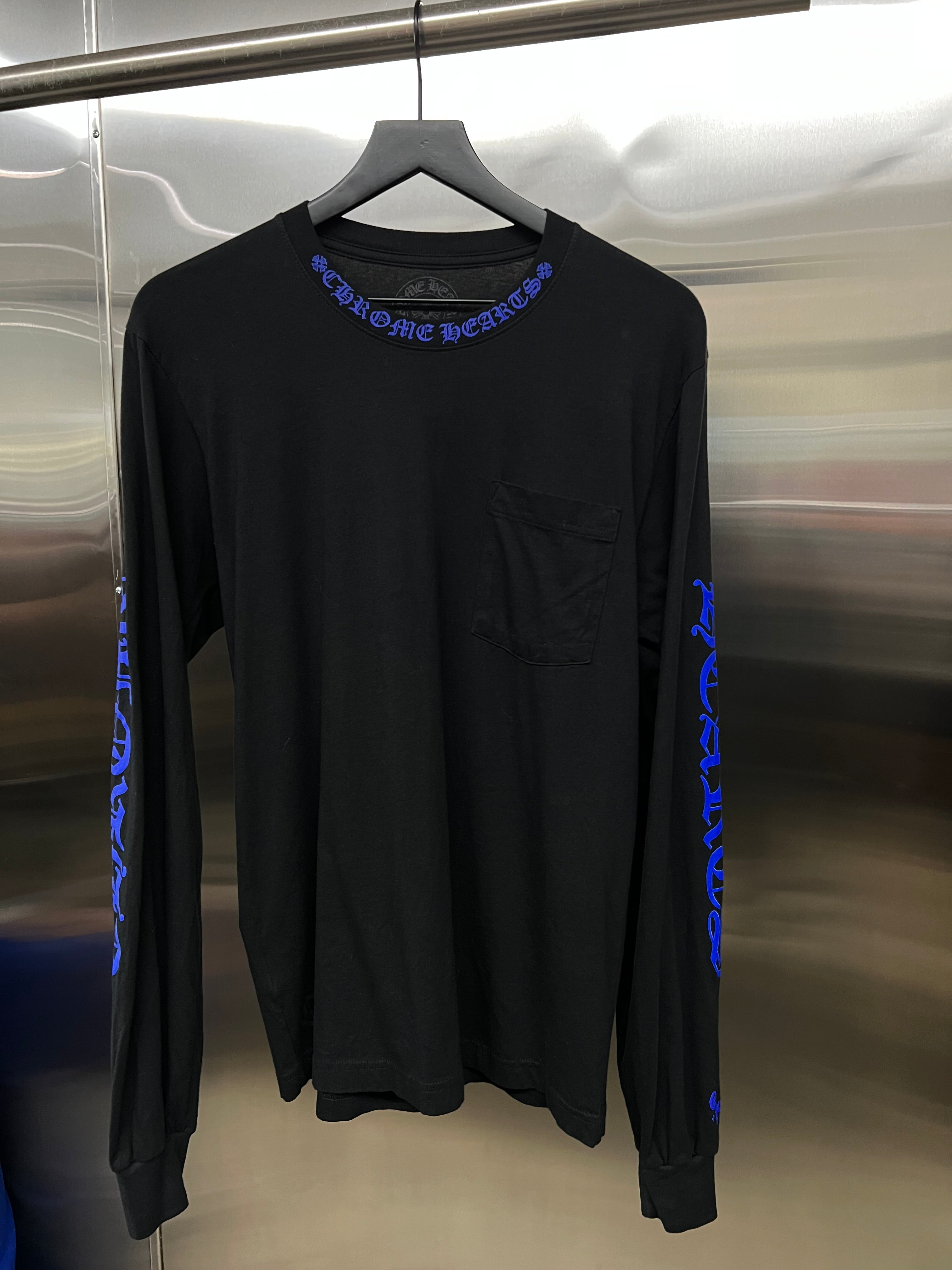 Chrome hearts neck logo long sleeve – 521 COLLECTIONS