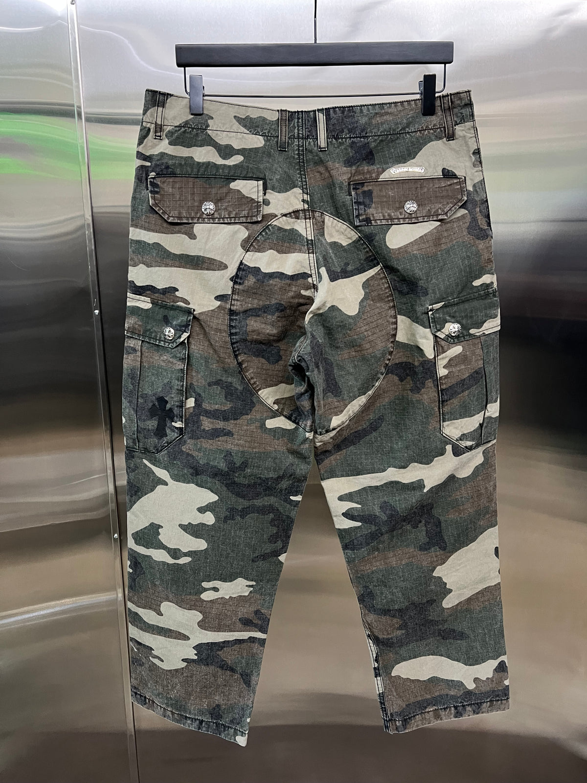 Chrome Hearts Camouflage “Devil Dog” Ripstop Cargo Pants