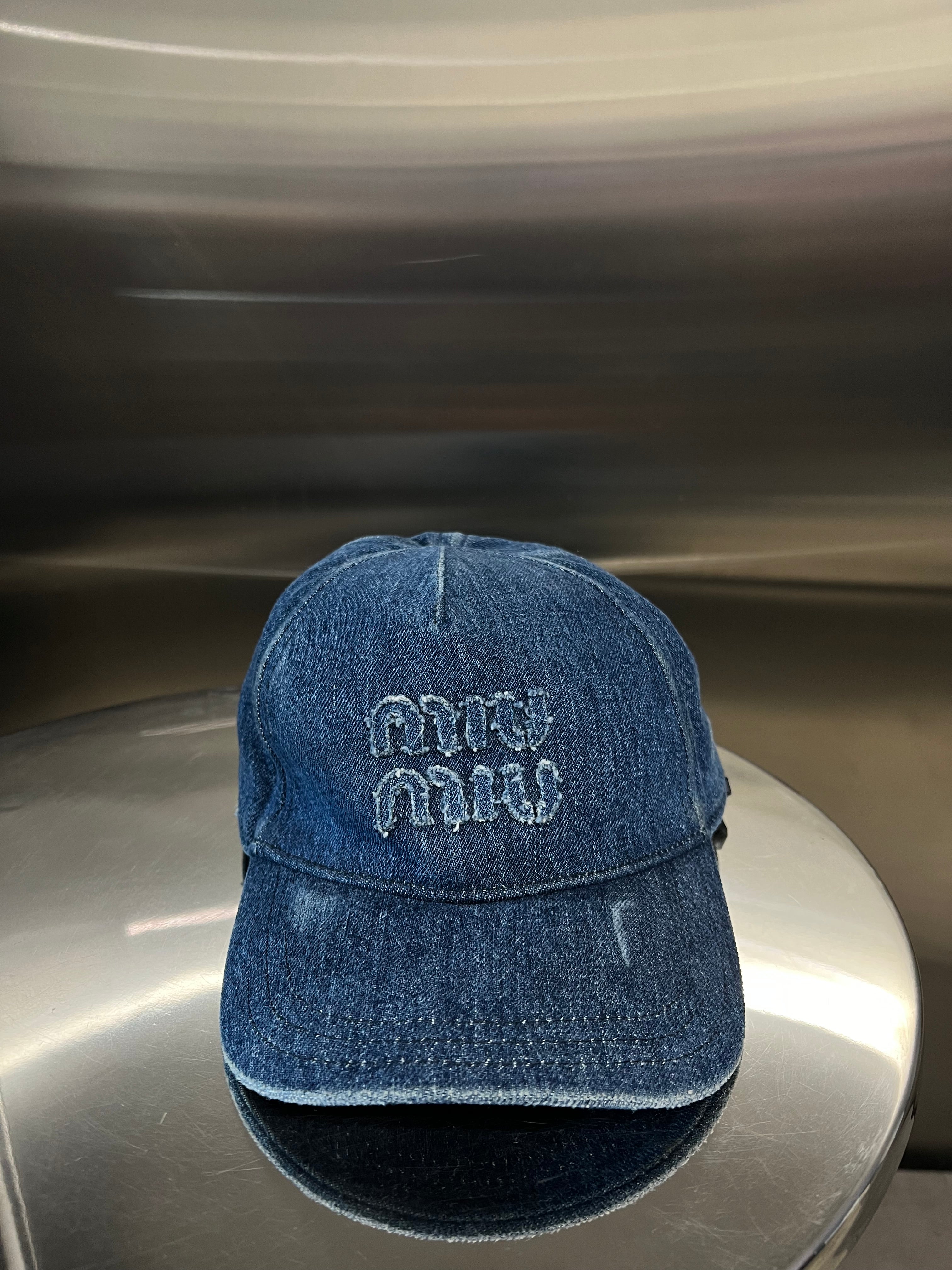 Miu Miu denim cap