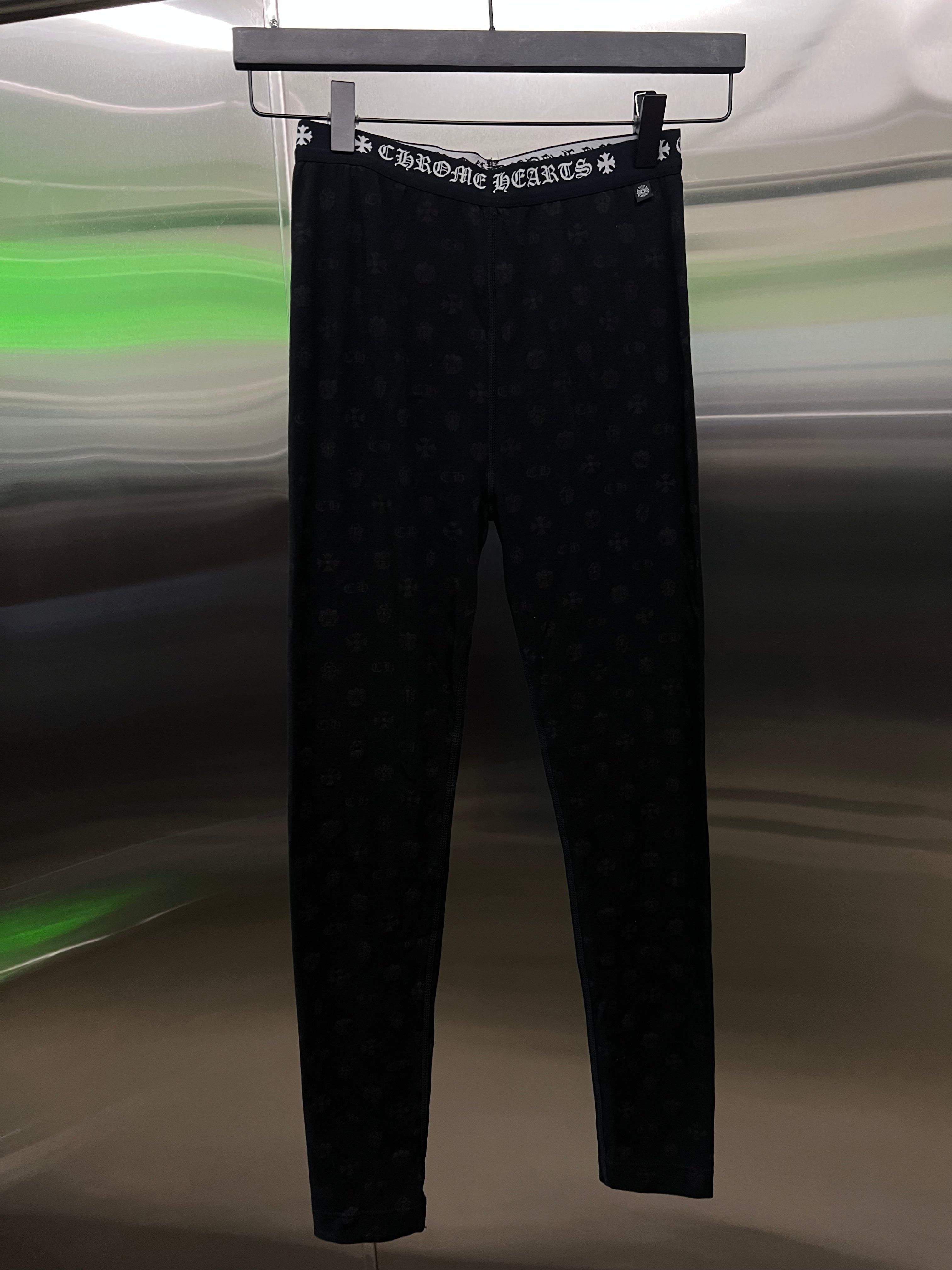 Chrome Hearts Logo Detail Leggings
