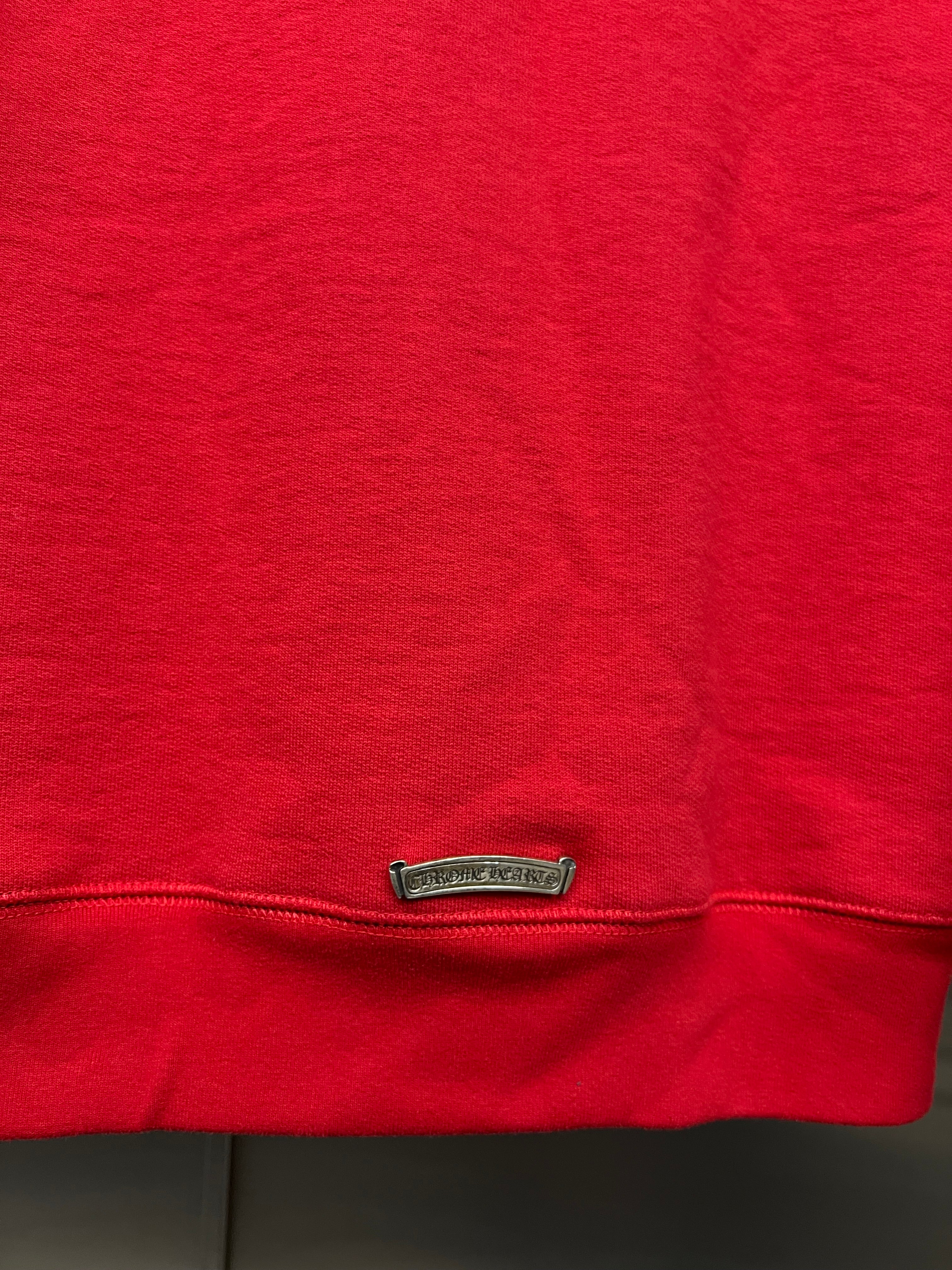 Chrome Hearts Embroidered King taco Crewneck sweatshirt