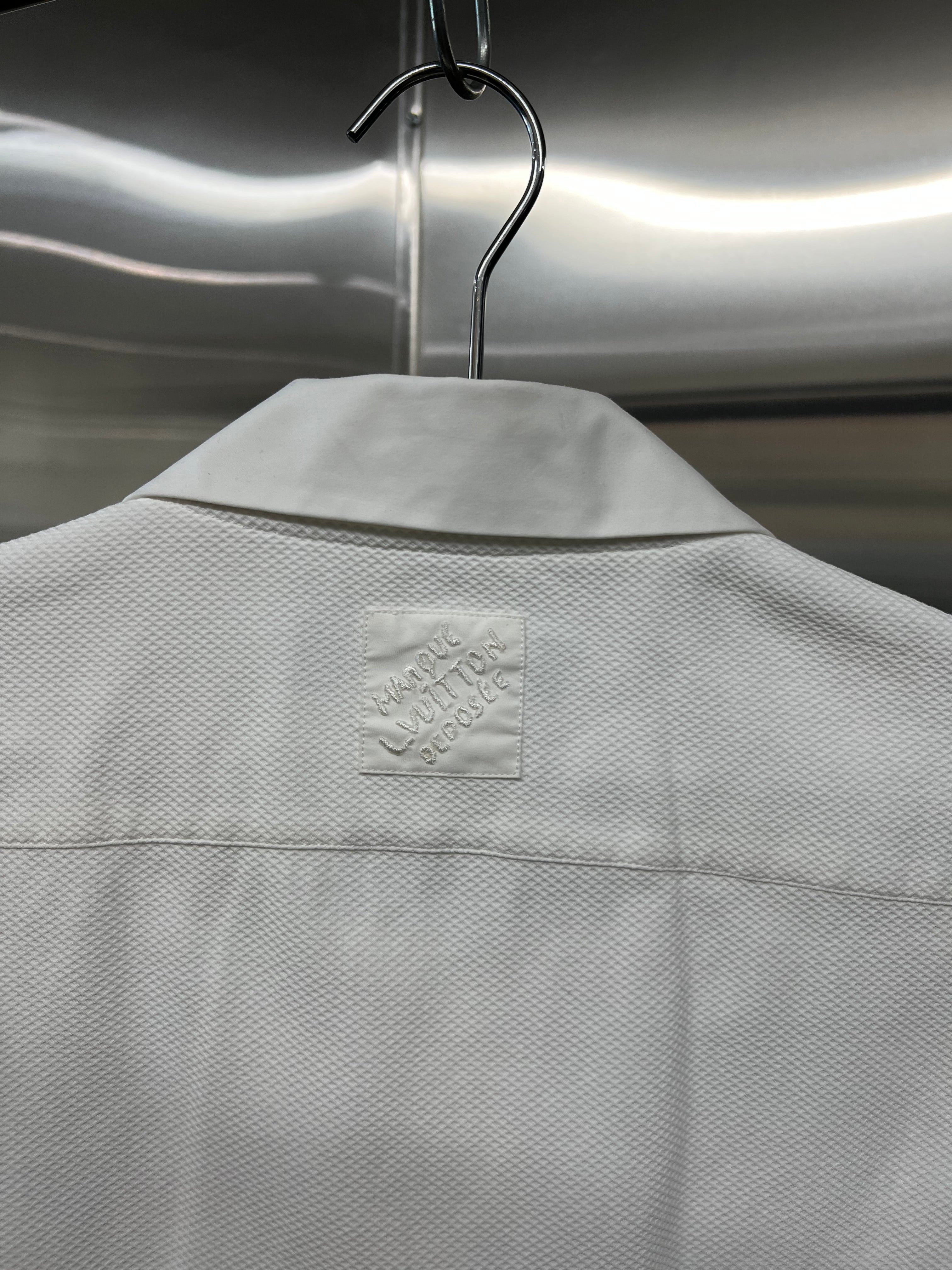 Louis Vuitton Rhinestone-Embellished Monogram polo shirt