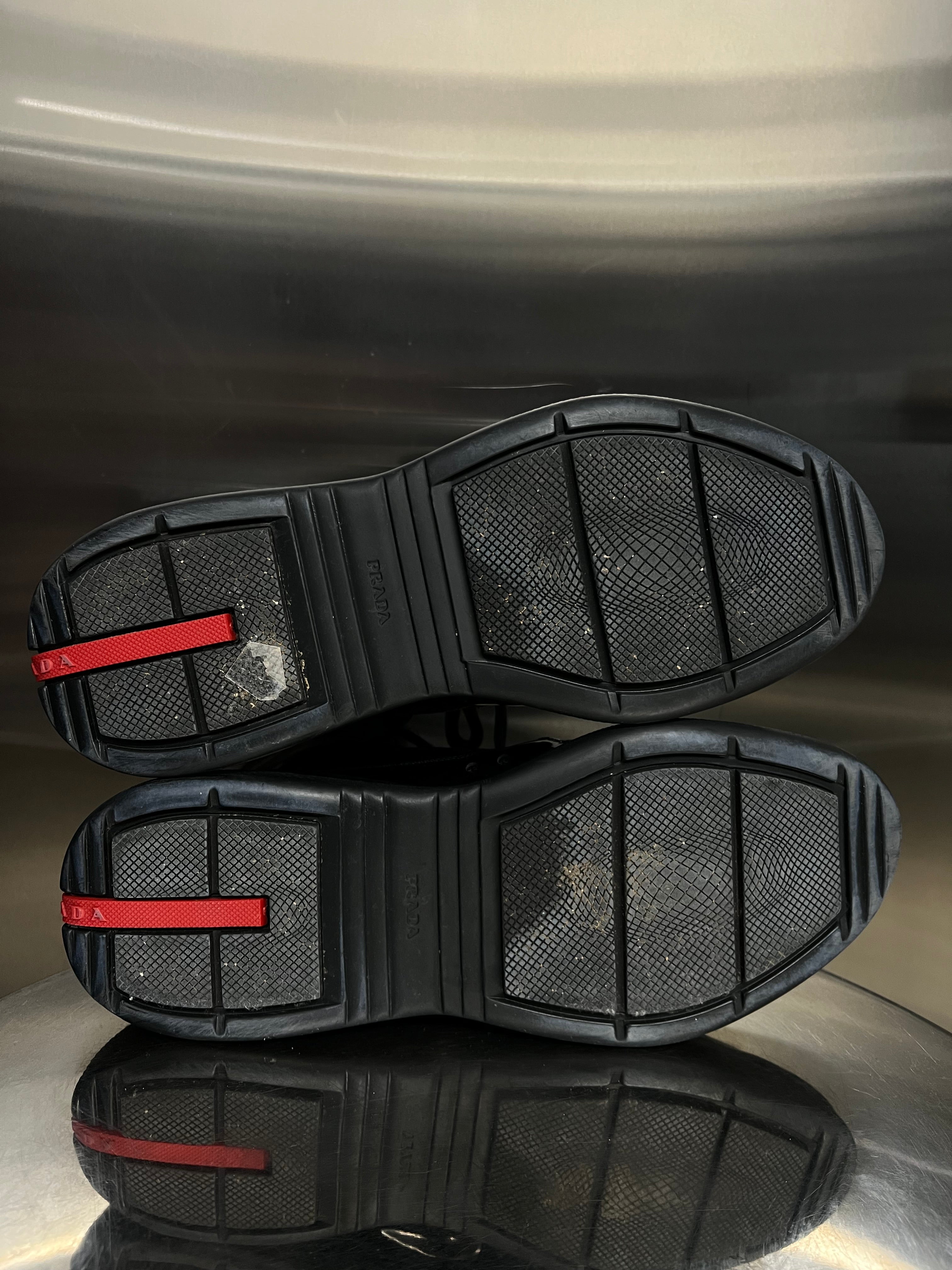 Prada America Cups High-top Sneakers