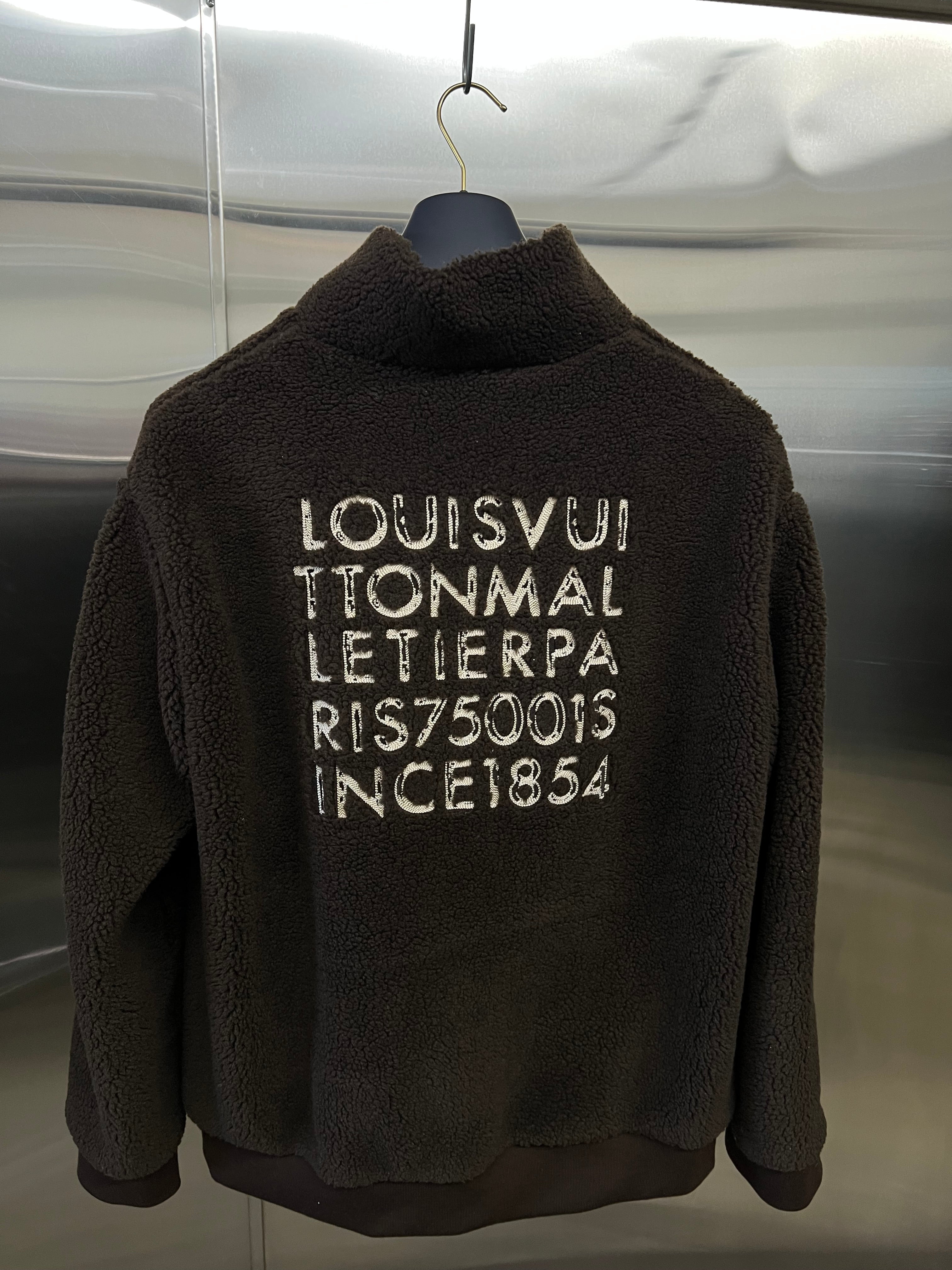 Louis Vuitton Fleece Bluson