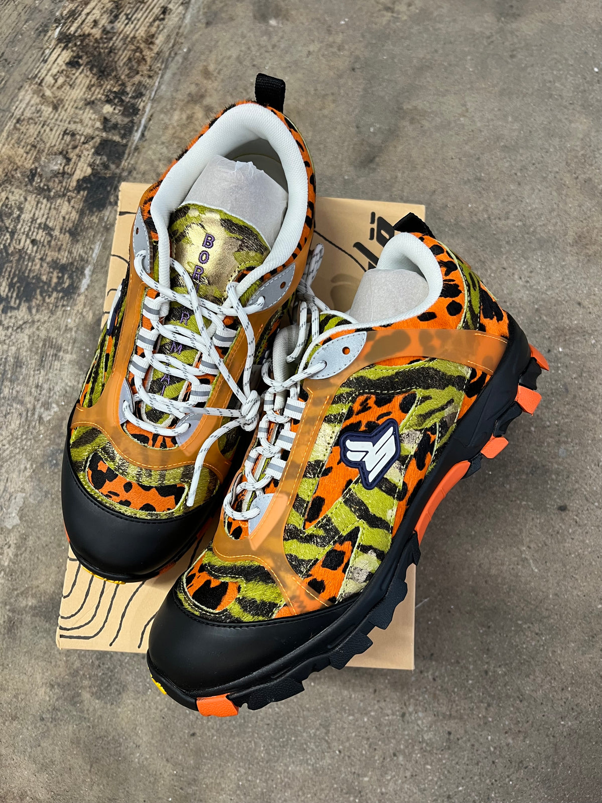 Sickö diamond* green tiger hiking shoe