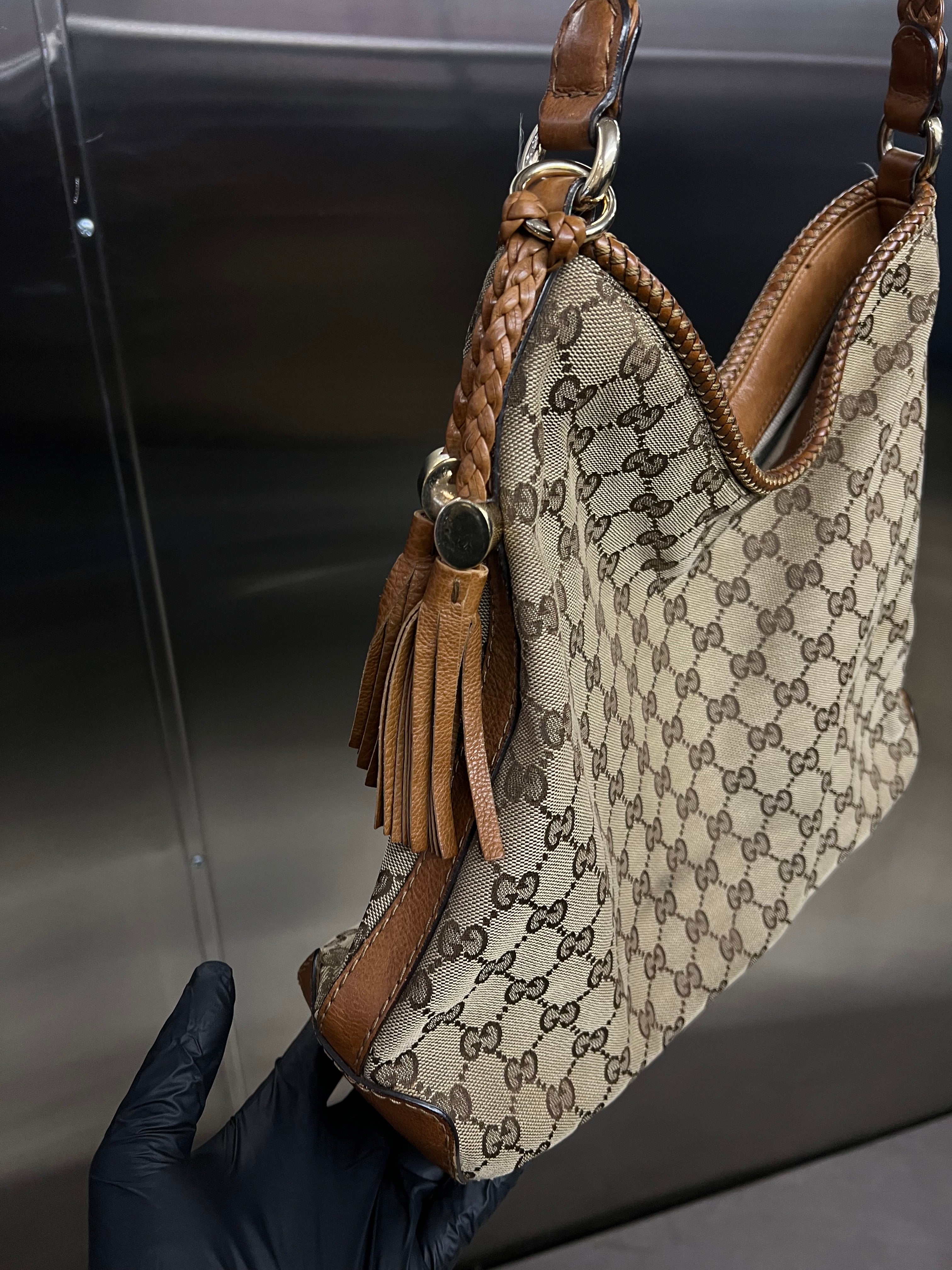 Gucci cloth Marrakakech shoulder bag
