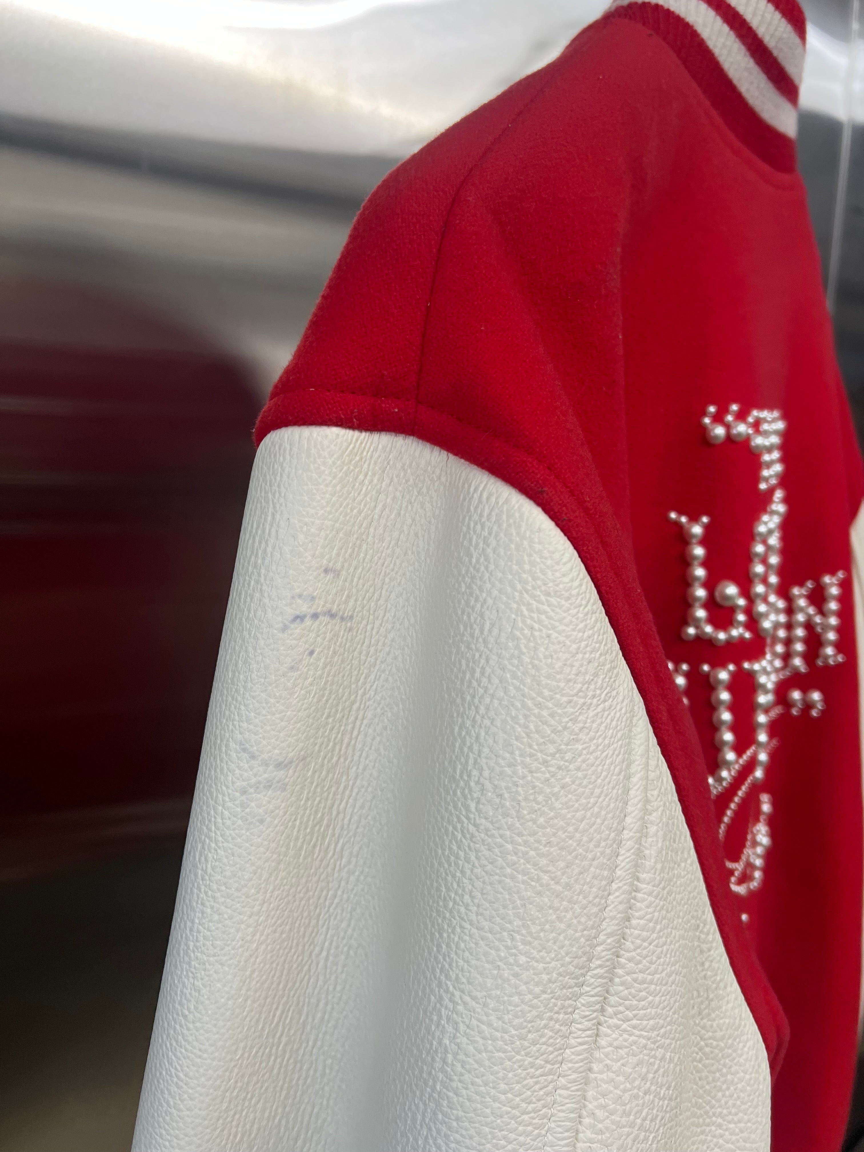 Louis Vuitton SS24 Mix Leather Varsity Blouson
