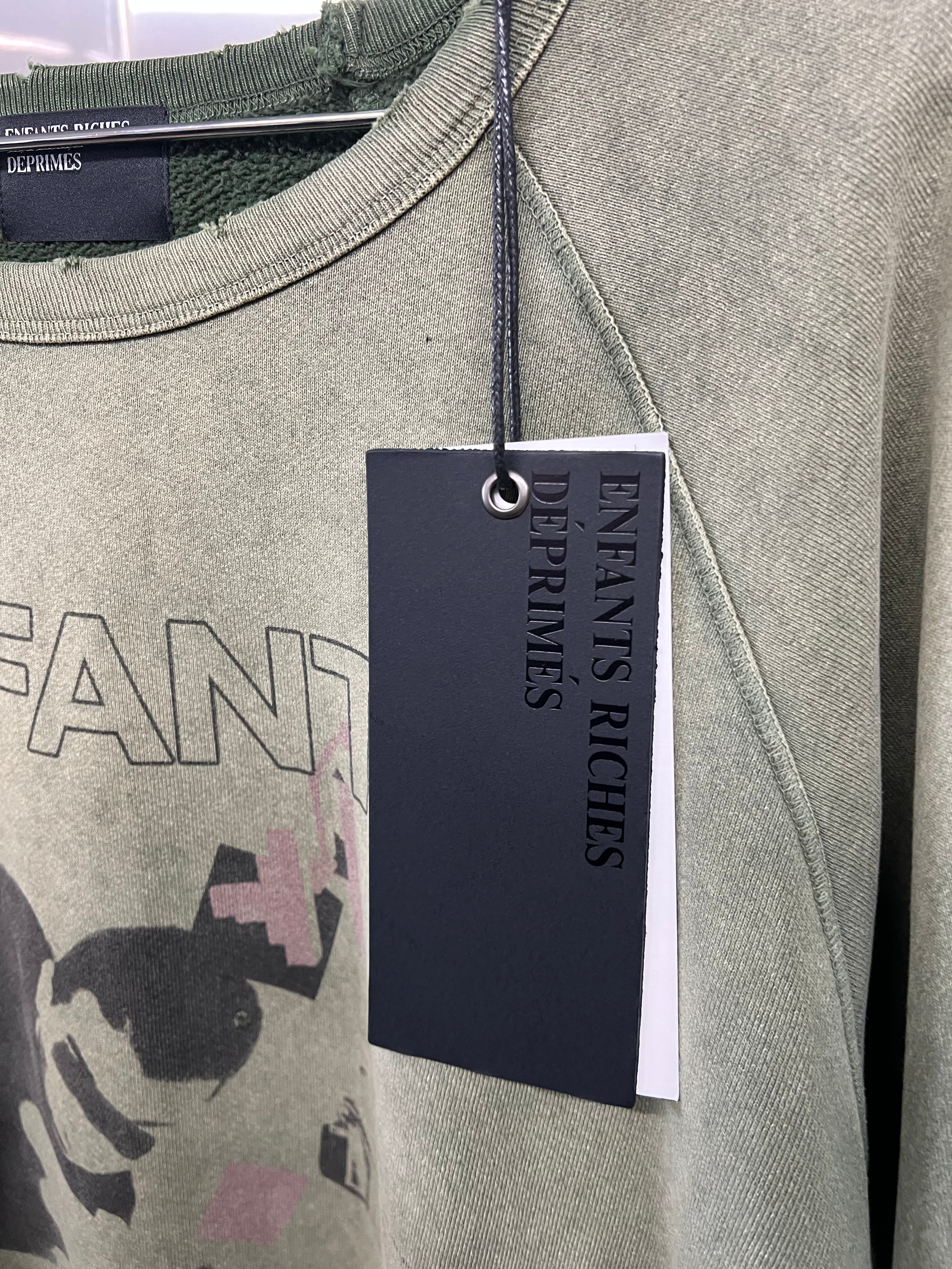 Entrant Riches Deprimes “My death, My life” sweatshirt