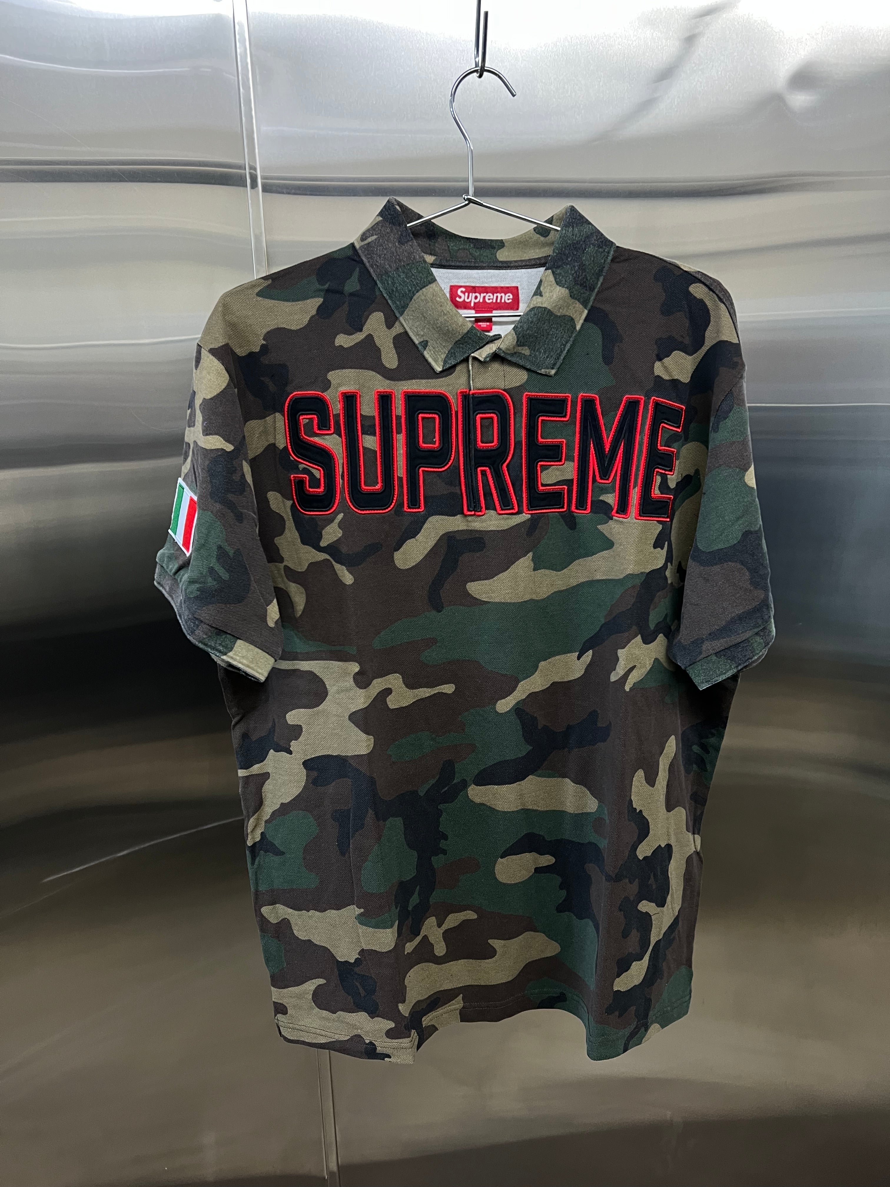 Supreme Twill Applique T shirt black 24AW Week1 立ち上げ Supreme Twill Applique S⁄S Top Tシャツ ☆24AW