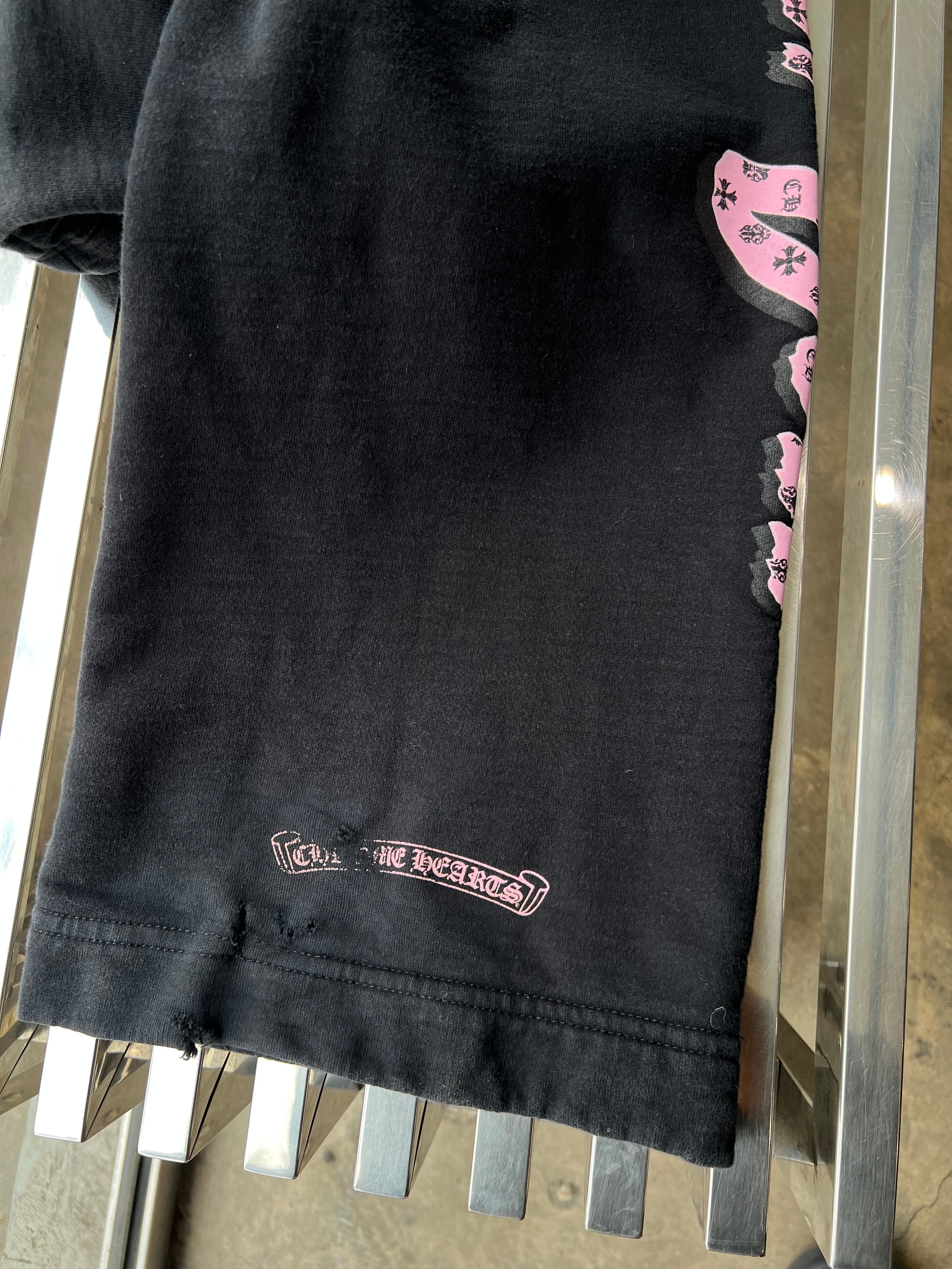 Chrome Herts x Deadly Doll “Pink Comic Girl” Sweatpants