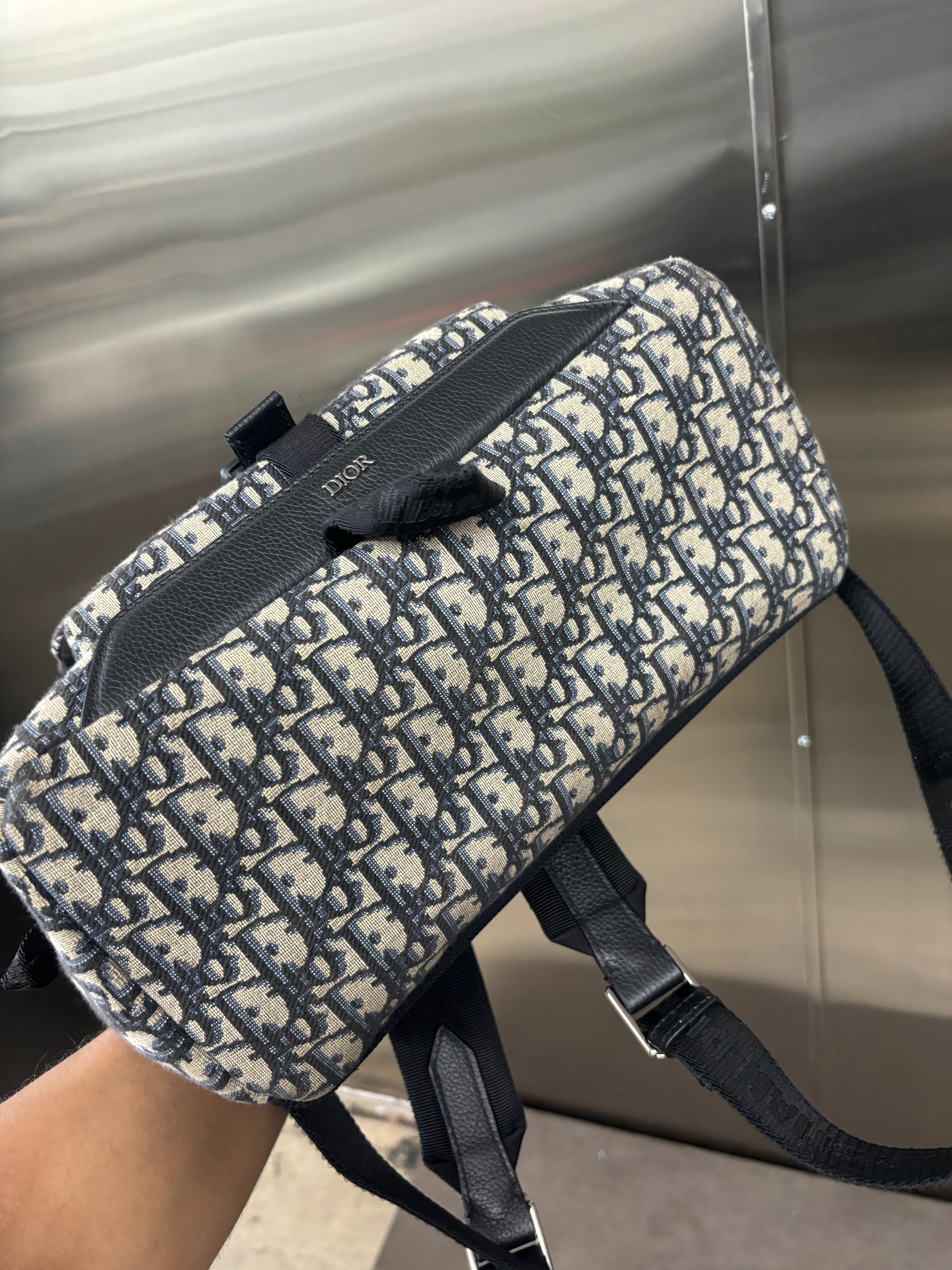 Dior Oblique Buckle BackPack