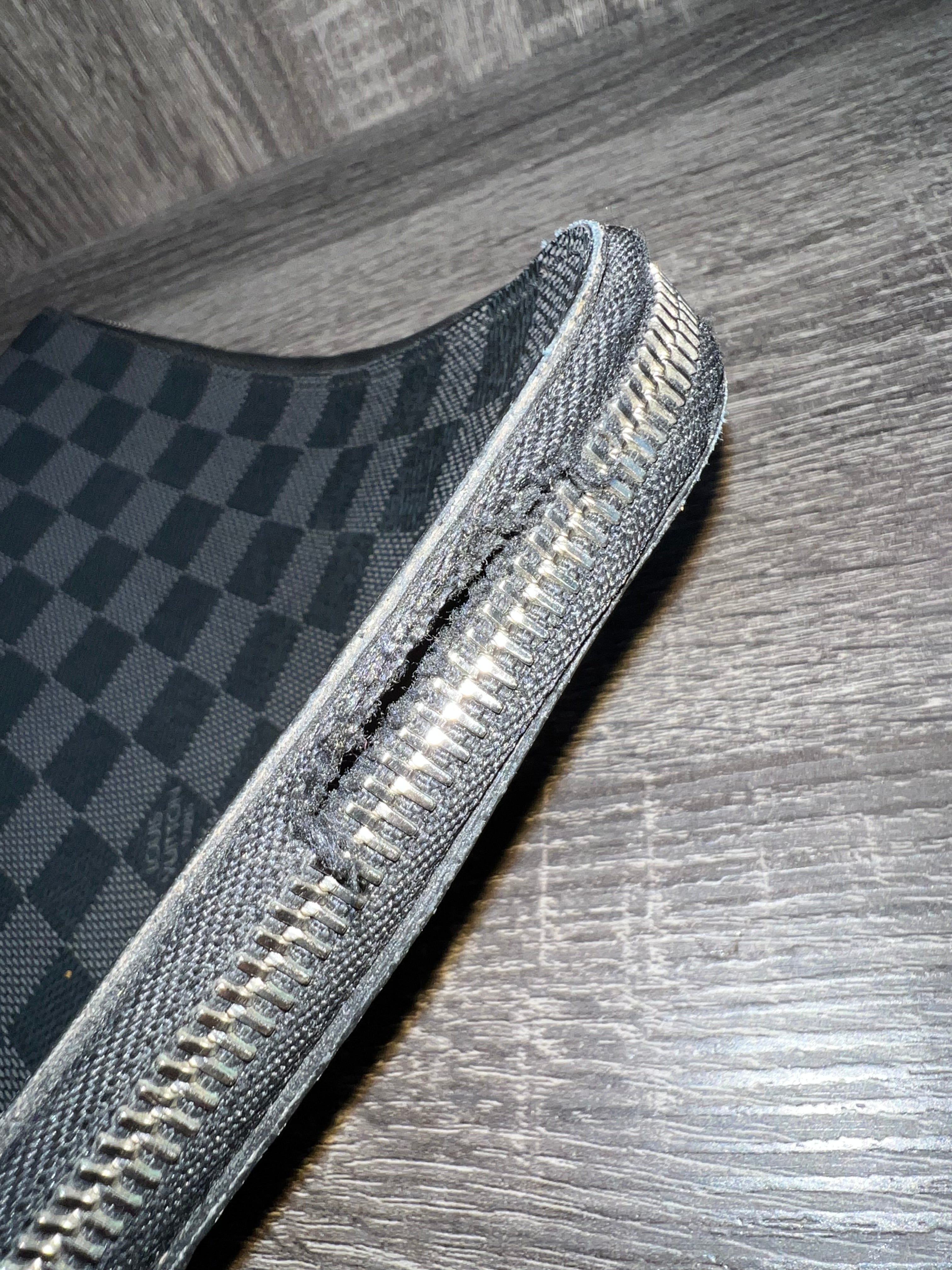 Louis Vuitton Black Damier Graphite Pochette Jour GM