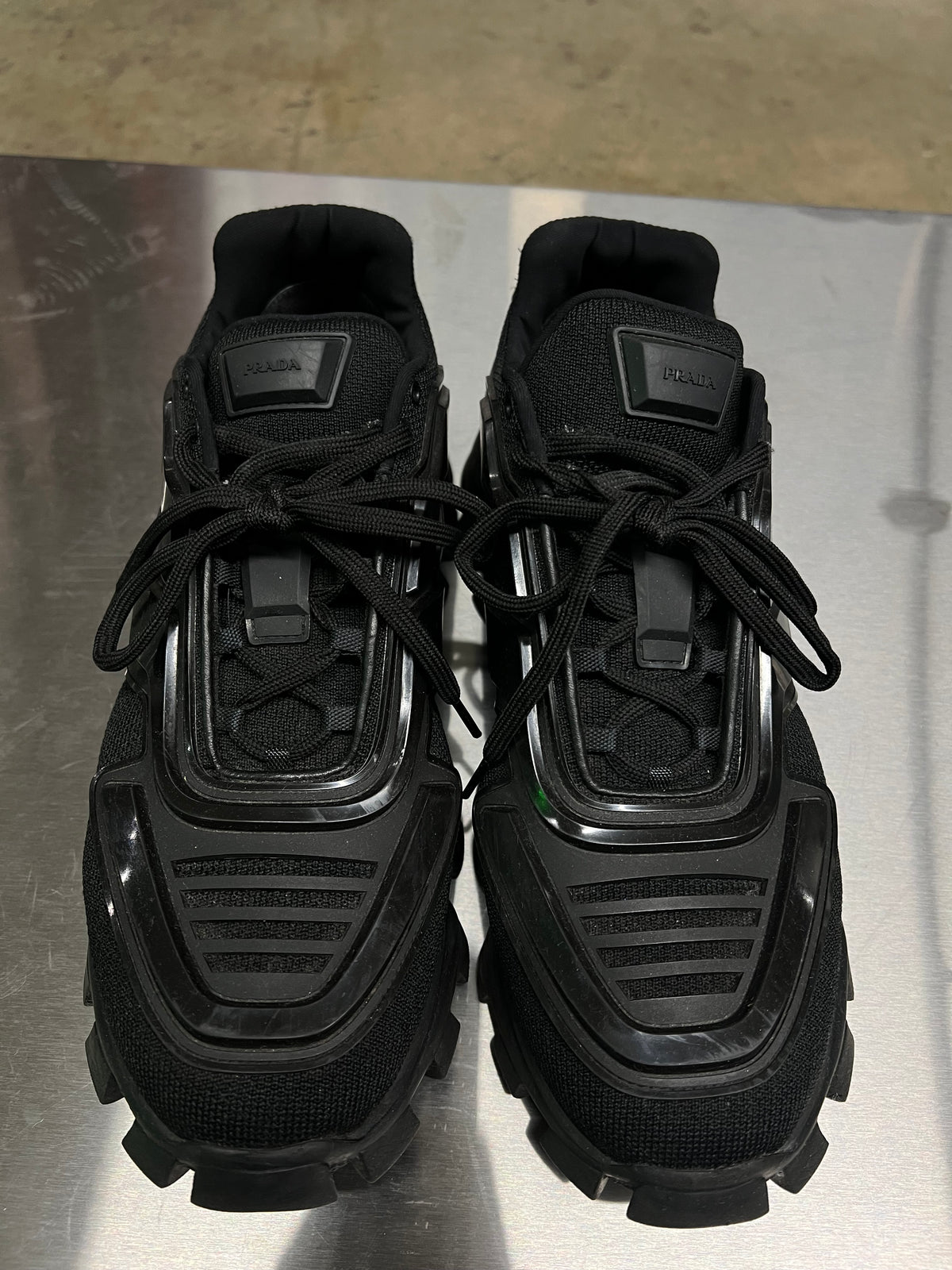 Prada Cloudbust Thunder knit sneakers