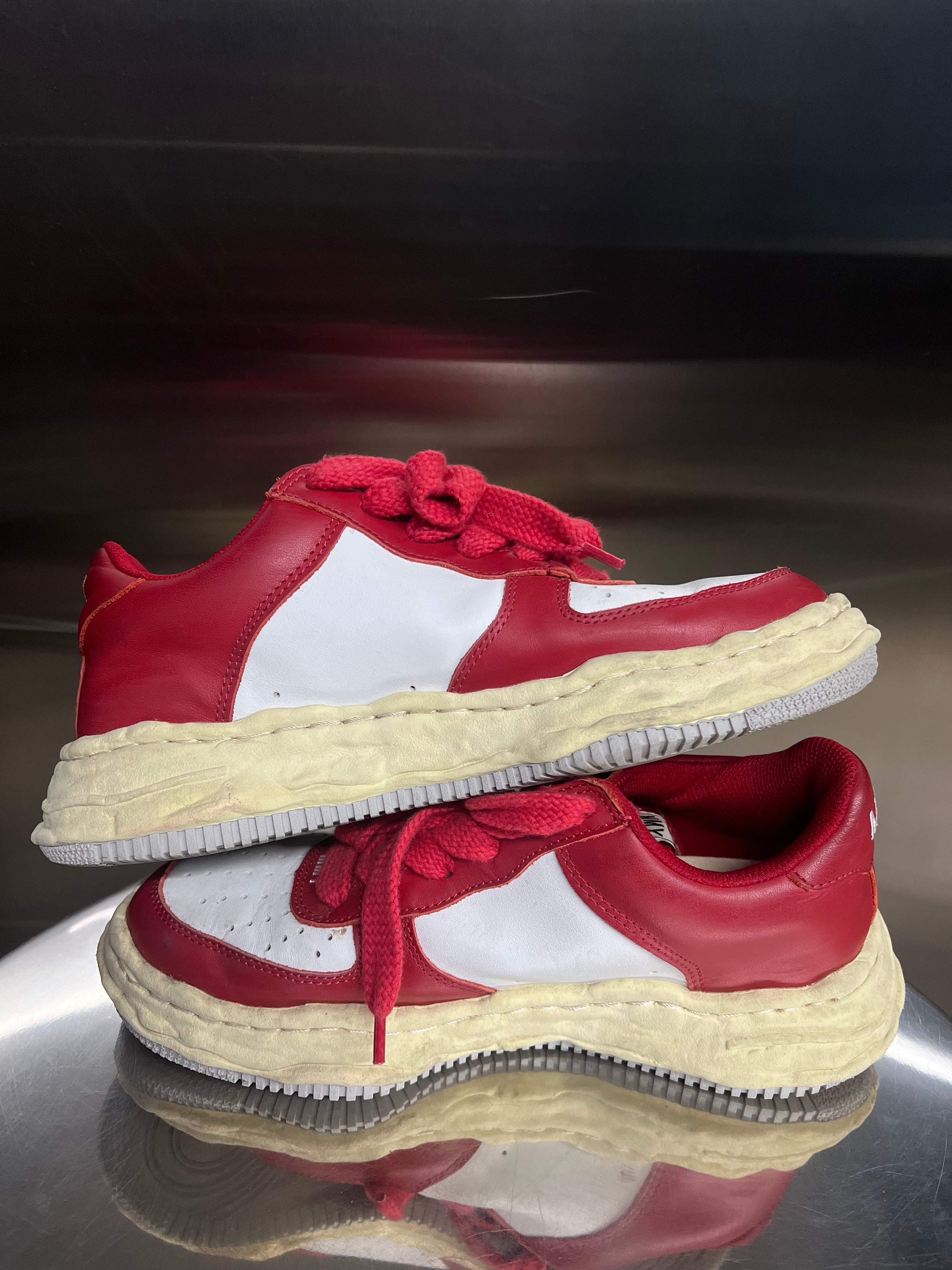 Maison Mihara Yasuhiro Wayne OG sole leather low top