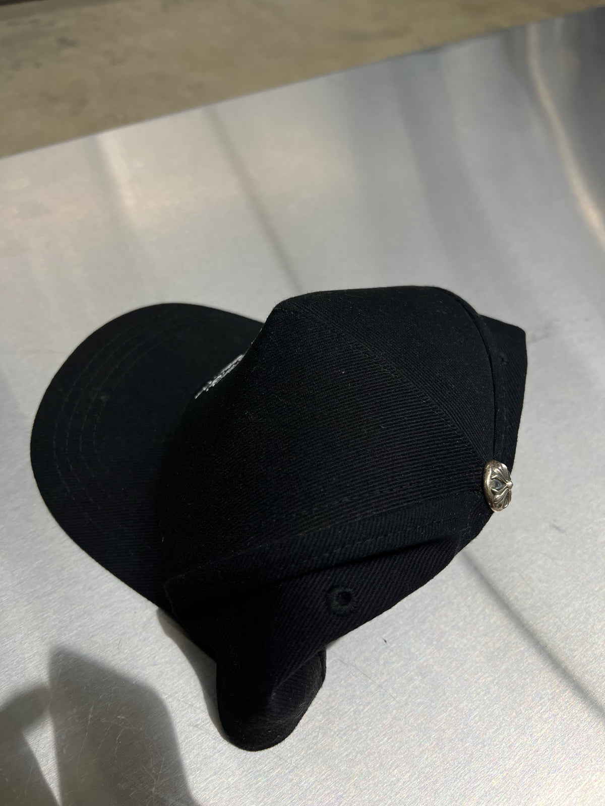 Chrome Hearts Vertical logo Baseball cap
