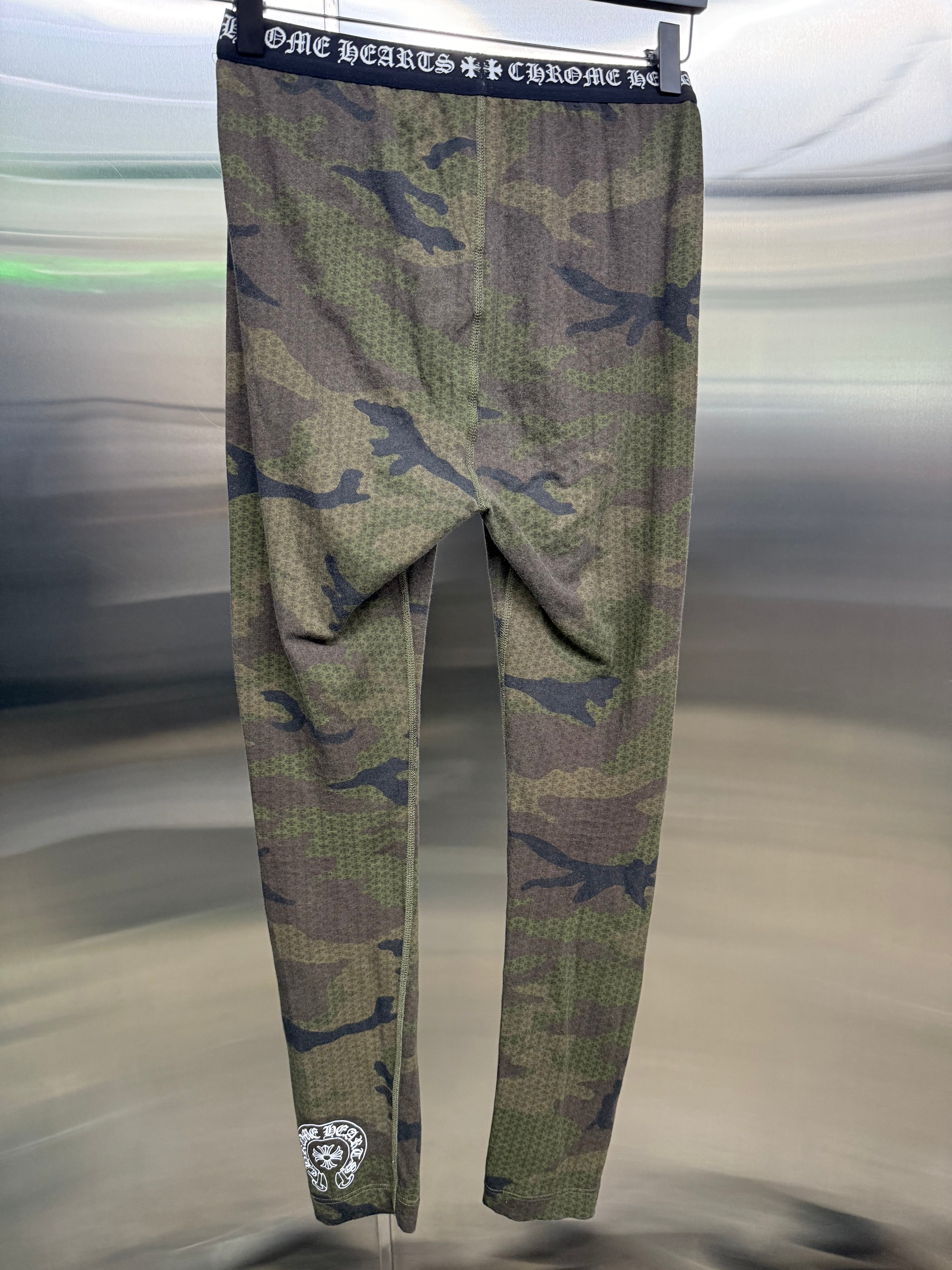Chrome Hearts Camo Logo detail leggings