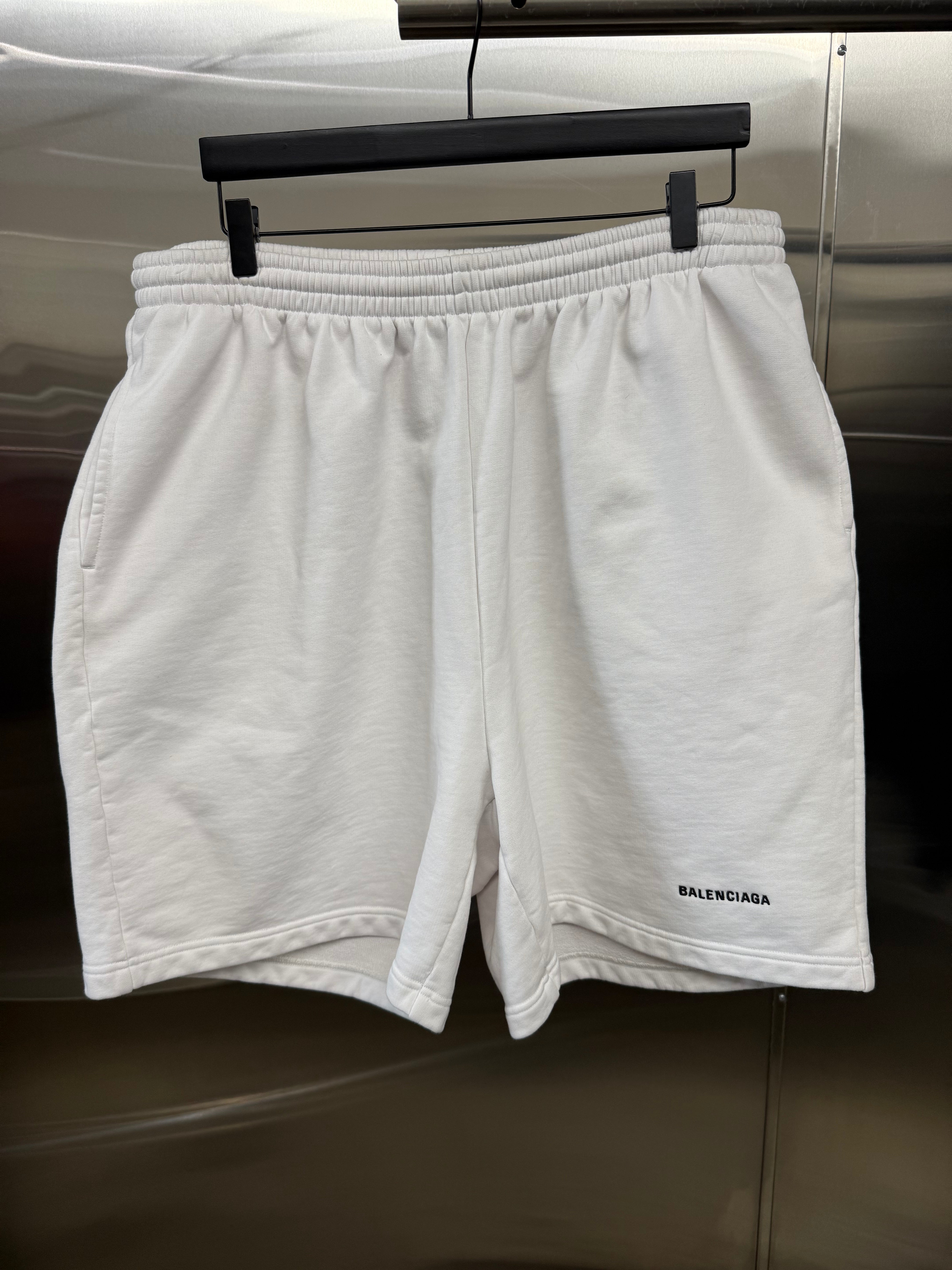 Balenciaga white shorts