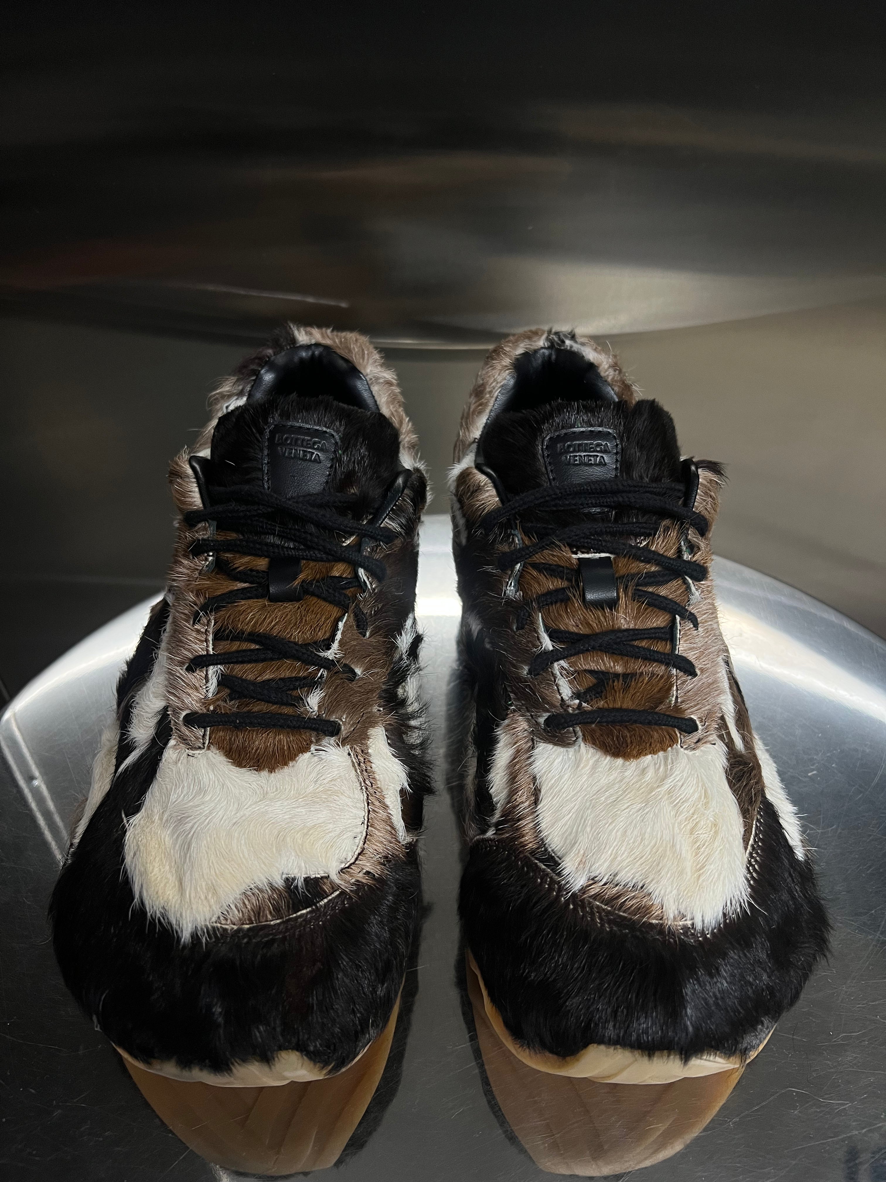 Bottega Veneta “Goat Hair” Orbit Sneakers