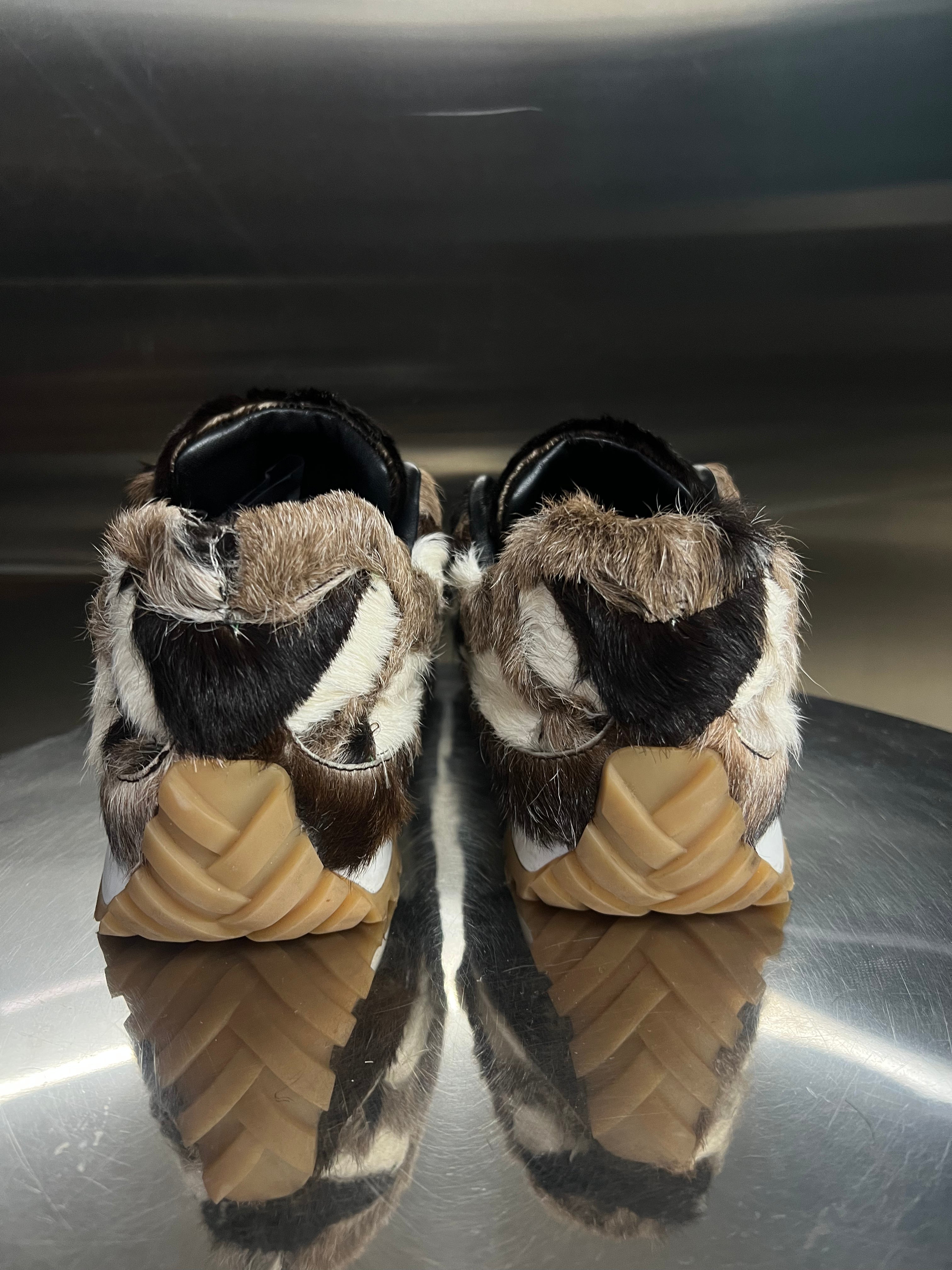 Bottega Veneta “Goat Hair” Orbit Sneakers
