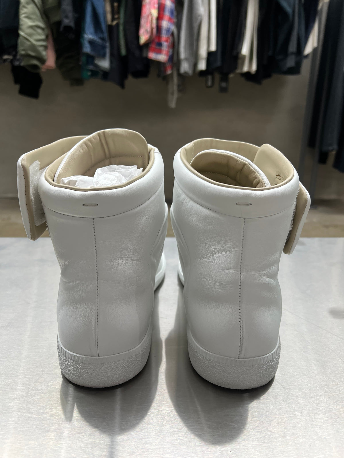 Maison Margiela Future Leather High-Top Sneaker