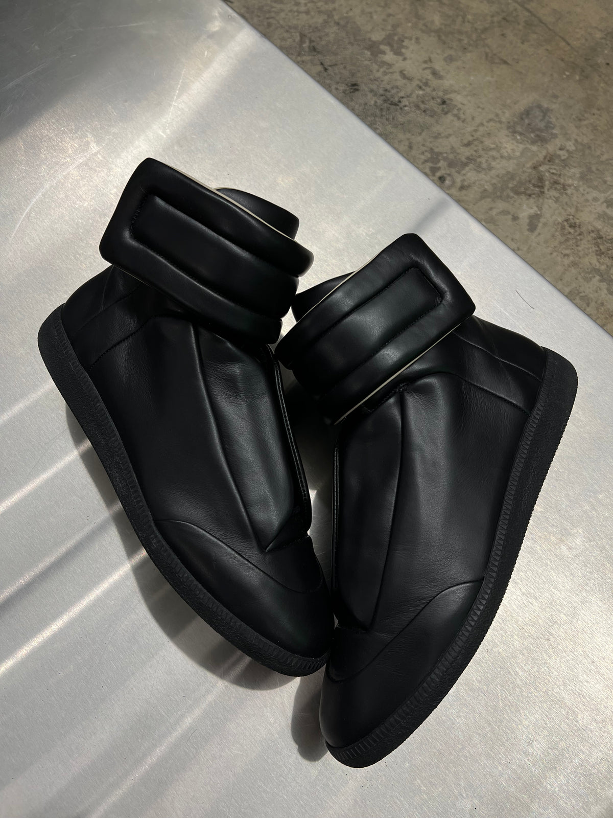 Maison Margiela Future Leather High-Top Sneaker