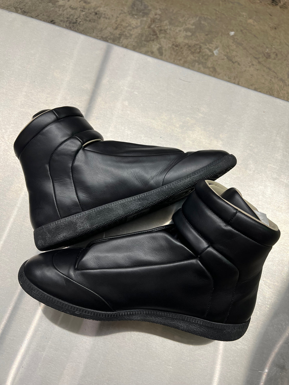 Maison Margiela Future Leather High-Top Sneaker